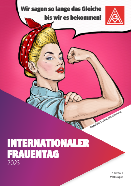 Internationaler Frauentag 2023 Ig Metall Völklingen 